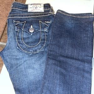 True Religion blue jeans